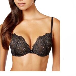 NWT Maidenform 34D Love the Lift All Over Lace Bra